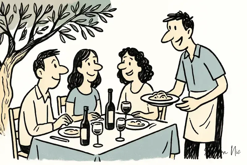 Abendessen unter den Oliven: Finca Treurer in Algaida