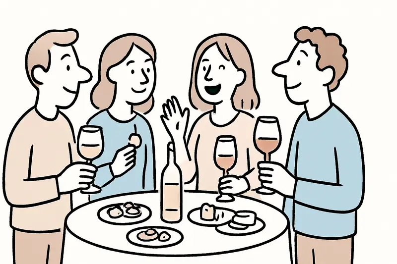 Urbà: Festliche Häppchen und Weinabend in Palma