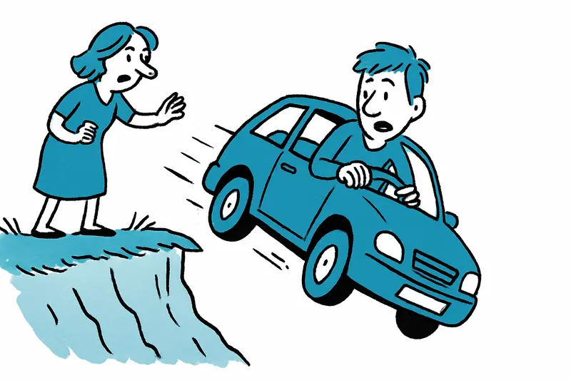 19-Jähriger lässt Pkw seiner Stiefmutter in Sant Elm drei Meter Abhang hinunterstürzen