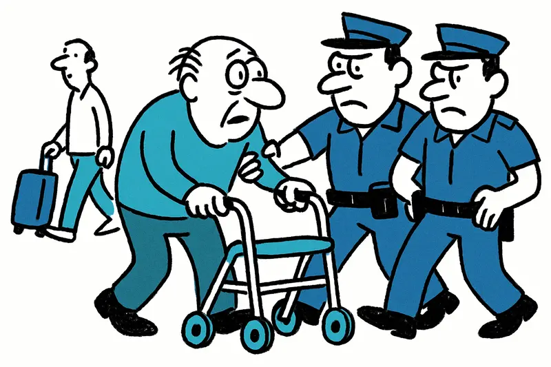 70-Jähriger mit Rollator am Flughafen Palma festgenommen