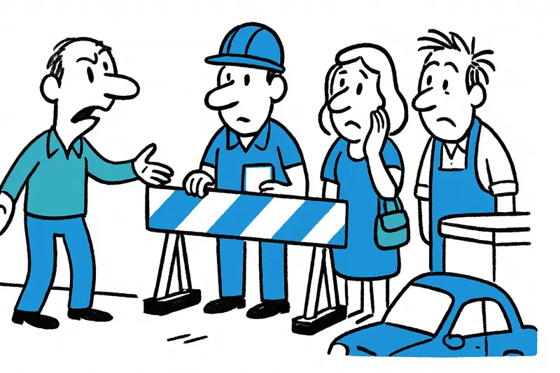 Visualisierung der geplanten Umgestaltung der Avenida Pere Mas i Reus in Port d'Alcúdia mit breiteren Gehwegen und Radweg.