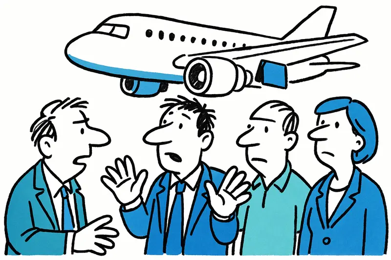 Ablösung einer Verkleidungsplatte bei Vueling-Flug: Fragen zur Flugsicherheit