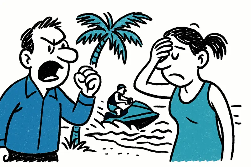 Ärger an der Cala Gamba: Jetskis sorgen für Lärm, Gefahr und Umweltängste