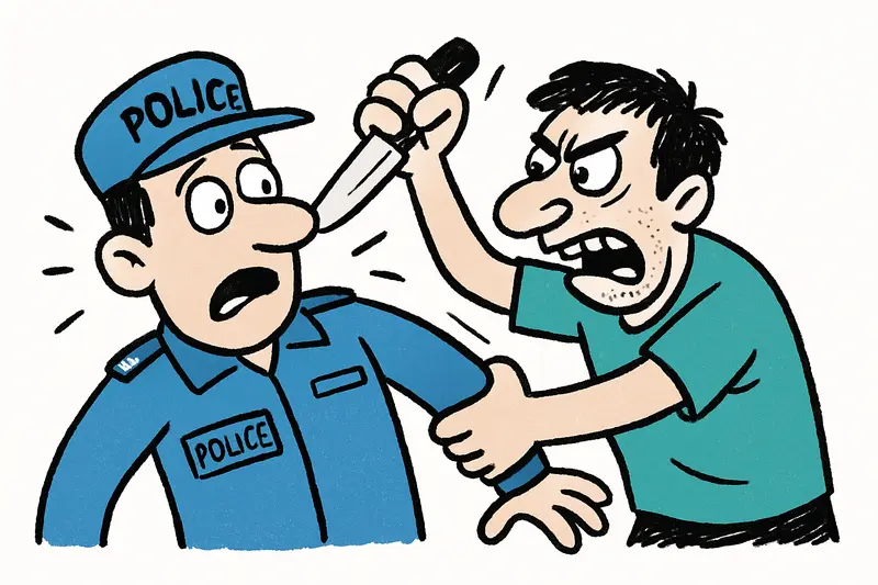 Alcúdia: Angriff bei Alkoholkontrolle — Polizist schwer am Arm verletzt