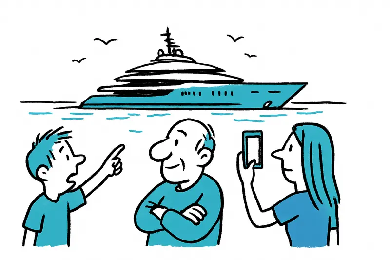 Alfa Nero vor Colònia de Sant Jordi: Die 82‑Meter‑Yacht mit markantem Heckpool