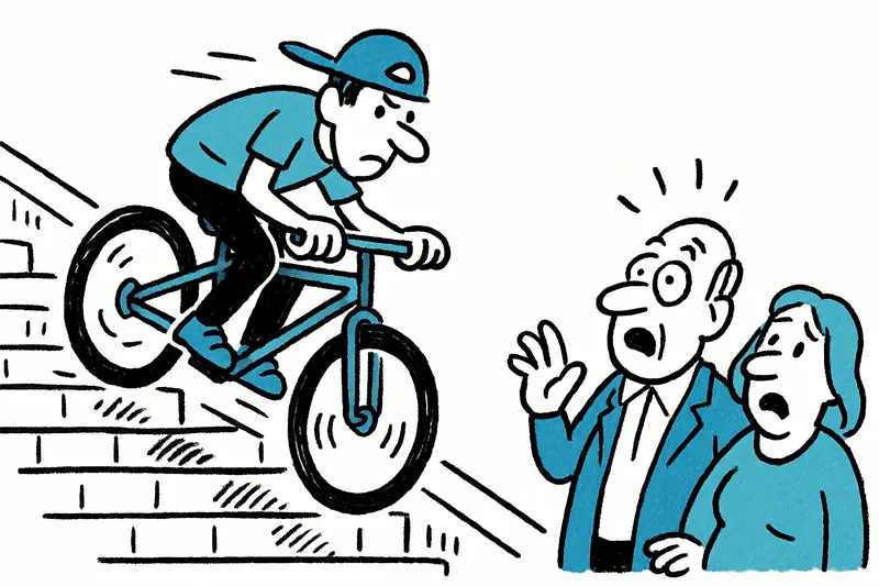 Anzeige nach gefährlichem Treppenstunt am Castell de Bellver: Jugendlicher identifiziert