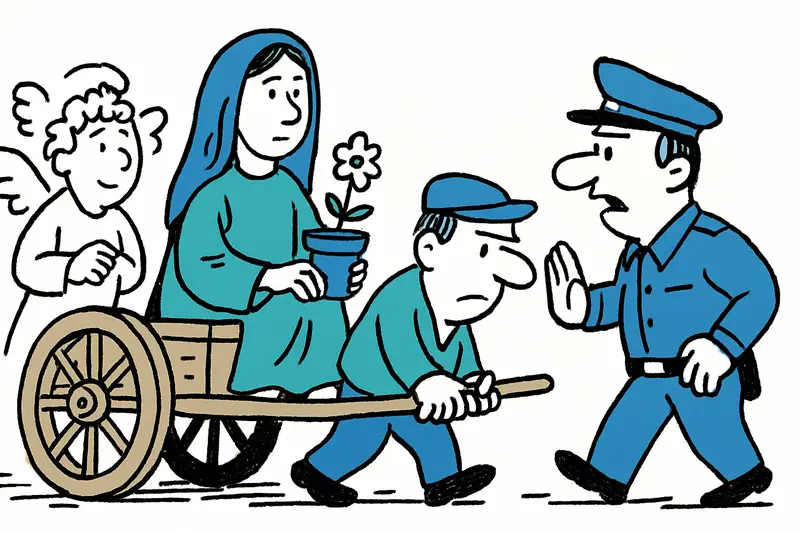 The Grand Beata Procession in Palma: Festival Float, Girl as Saint, and Street Closures from 6 PM