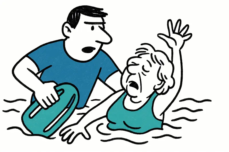Beinahe-Ertrinken in Cala Vinyes: 70-jährige Residentin von Rettungsschwimmer geborgen