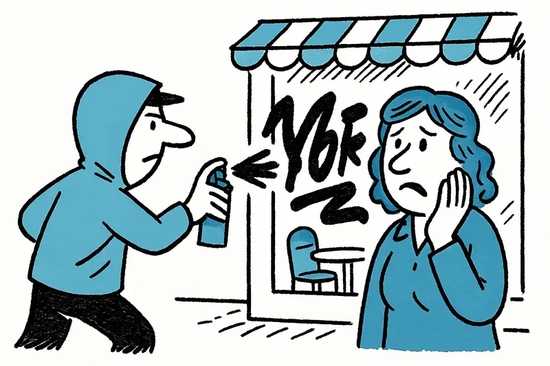 Beschmiert in Pere Garau: Warum Anti‑Tourismus‑Spray auch Einheimische trifft