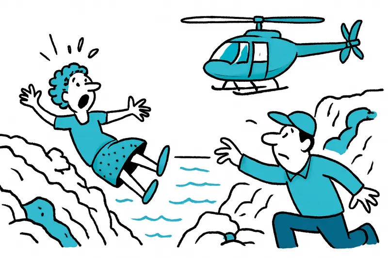 Betlem: Touristin stürzt an Küste – Sicherheitsfragen für Küstenwege