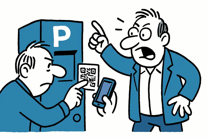 Betrugsmasche in Palma: Gefälschte QR‑Codes an Parkautomaten im Hafen