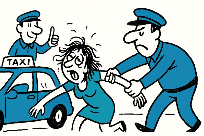 Intoxicated driver stopped on Paseo Marítimo: Taxi drivers prevent worse outcome