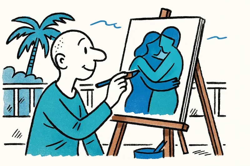 Sarah Pipkin: Mit Kunst nach Brustkrebs zurück ins Leben auf Mallorca