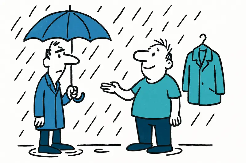 Cala Millor am 14. Oktober: Regen kommt, Jacke bleibt im Schrank