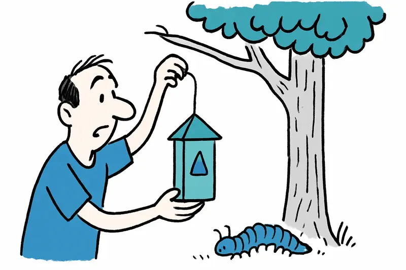 Calvià setzt auf Lockstofffallen: Ein Sommertipp gegen den Prozessionsspinner