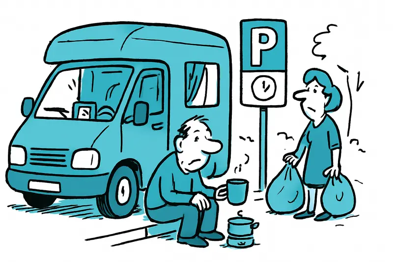 Wenn Straßen zu Schlafzimmern werden: Campmobile und die Wohnungsnot im Orangental