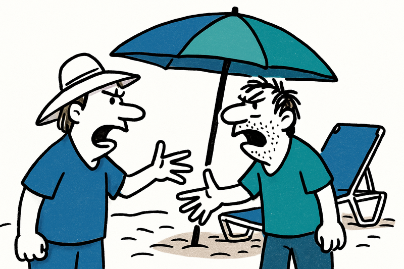 Hitze am Strand und ein Facebook-Skandal: Das Treiben in Canyamel