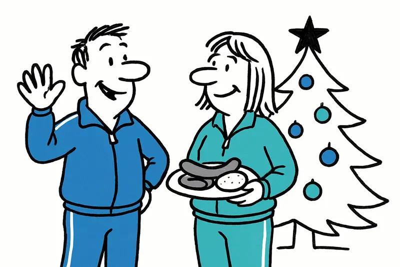 Nochebuena en chándal: así celebran Caro y Andreas Robens en Mallorca