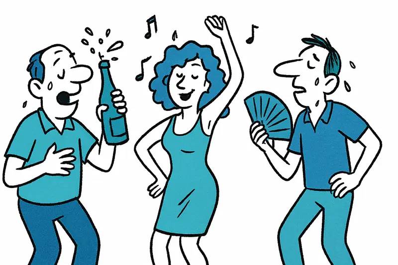 Starpress Media Night in Santa Ponça: Champagne One, Hitze und Tanz