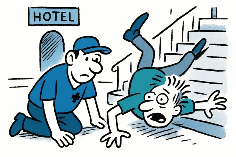 Deutscher stürzt aus Hoteltreppe am Ballermann – Schwerverletzter im Krankenhaus
