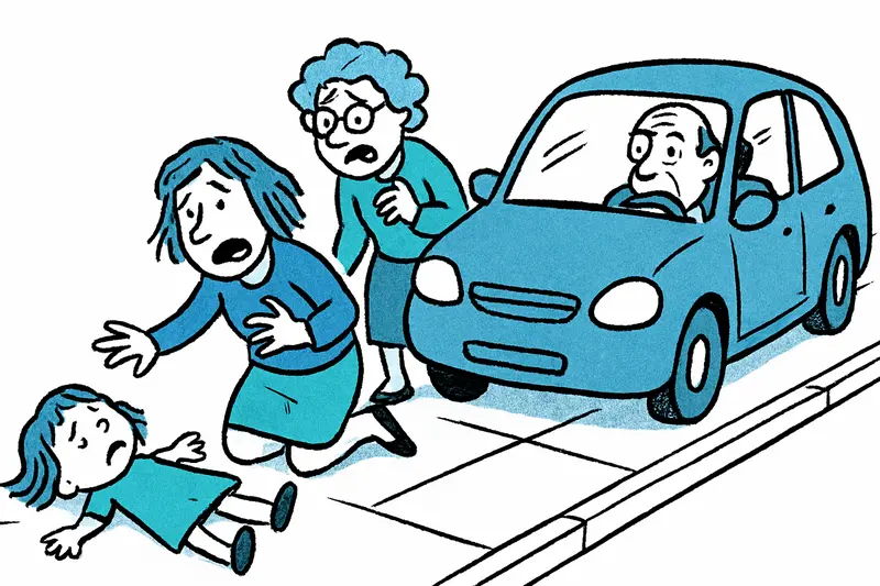 Niña de tres años muere tras coche en la acera en Coll d’en Rabassa — un análisis