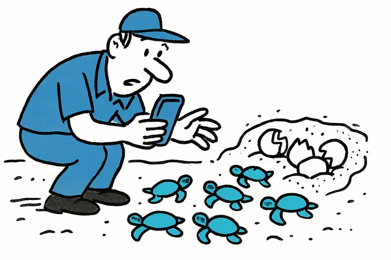 Drittes Meeresschildkröten-Nest der Saison an Menorcas Küste entdeckt