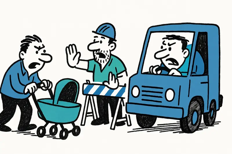 Obras permanentes en El Terreno: cuando un barrio de lujo se convierte en un callejón sin salida para los vecinos