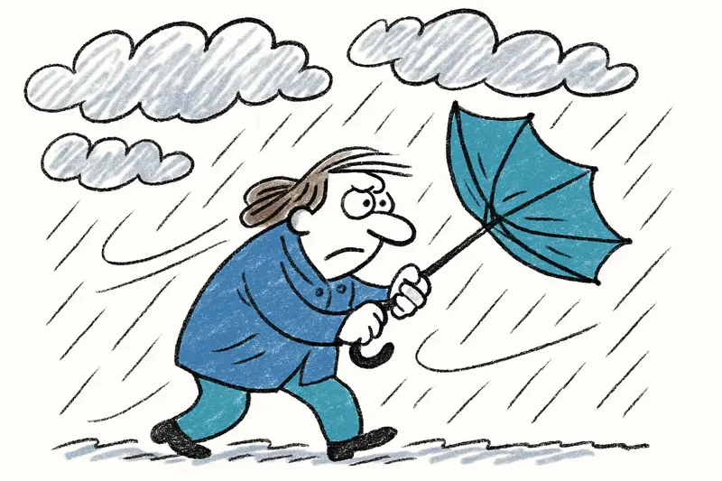 Erfrischender Herbstauftakt in Alcúdia: Wolken, Wind und etwas Regen