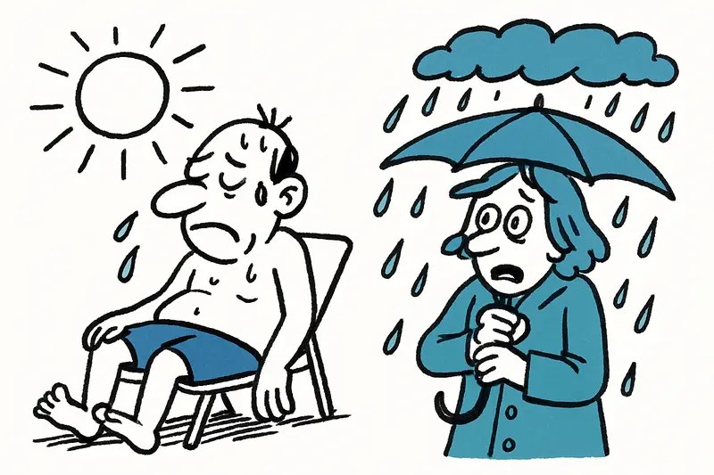 Erst Sommerhitze, dann Regen: Wechselhaftes Wetter auf Mallorca