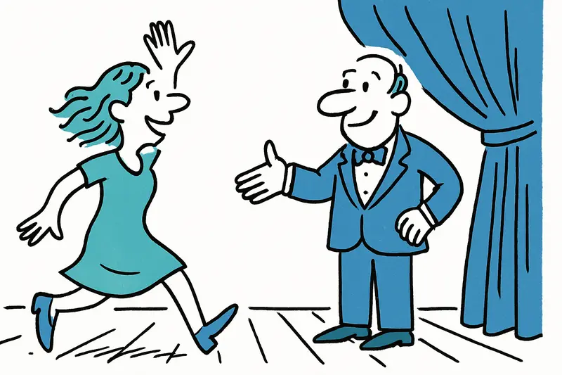 Esther Schweins inicia su aventura de baile: un saludo desde Mallorca al gran escenario