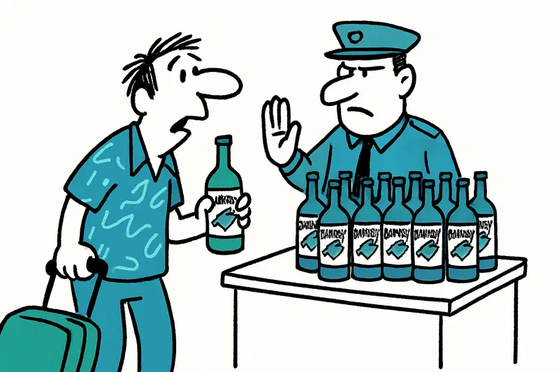 118 falsche „Mallorca“-Sangria am Flughafen Palma sichergestellt – Was bedeutet das?