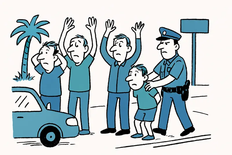 Festnahme an der Playa de Palma: Vier Verdächtige nach Serie gestohlener Smartphones in Gewahrsam