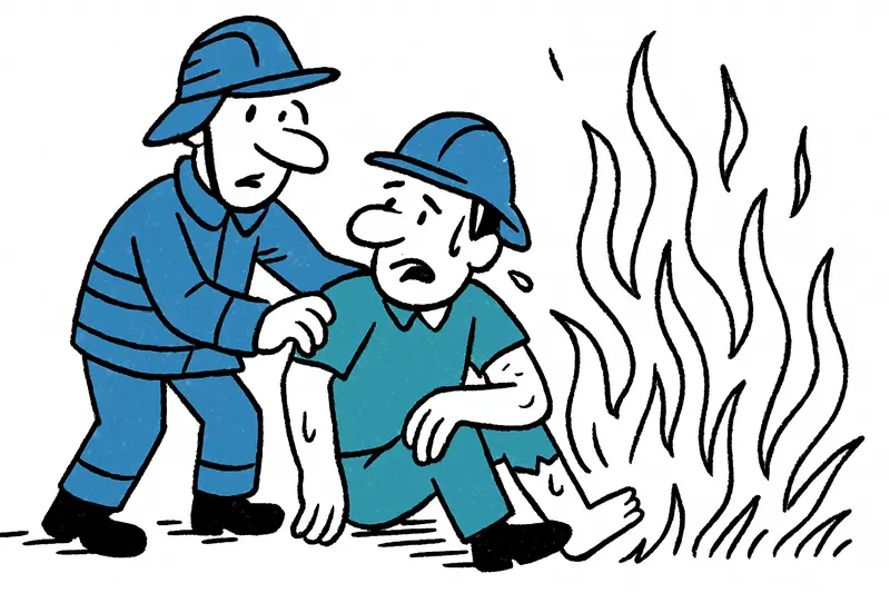 Feuer in Inca: Ein Feuerwehrmann bei Flächenbrand verletzt