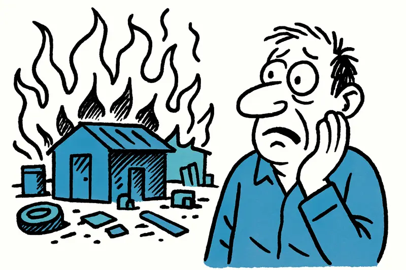 Feuer am Stadtrand von Palma: Barracken in Brand – Bewohner leben in Angst