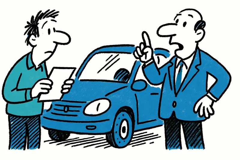 Close-up of a 17-digit vehicle identification number (VIN) stamped on a car door frame.