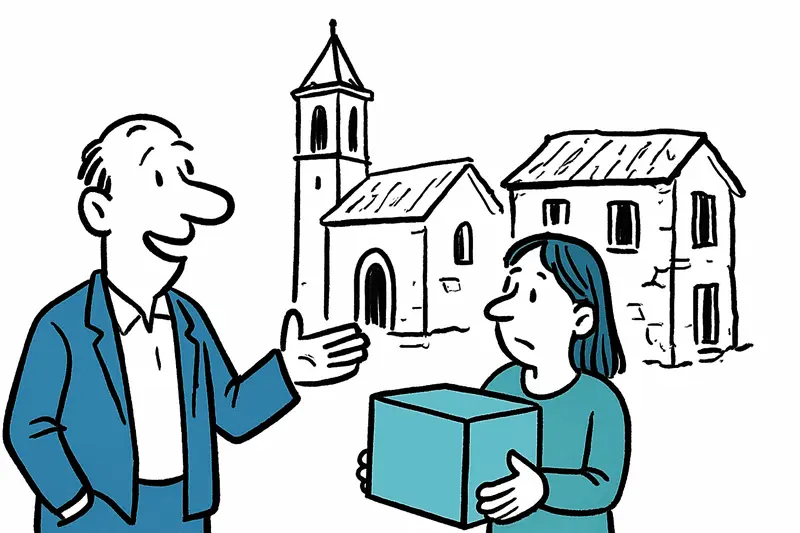 Altes Pfarrhaus neben der Kirche in Fornalutx, das in zwei bezahlbare Sozialwohnungen umgewandelt wird.