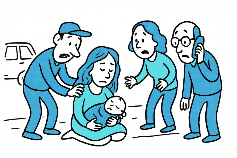 Street birth in Son Roca highlights neighborhood solidarity