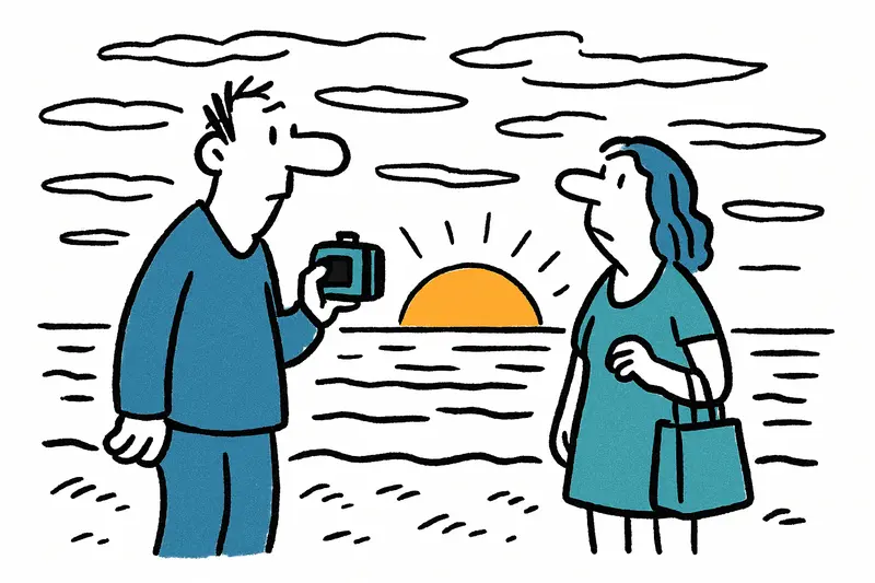 Gestern Abend: Ein bunter Himmel über Mallorca – so sah der Sonnenuntergang aus