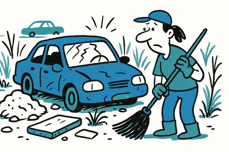 Vermülltes Gewerbegebiet Ses Veles in Bunyola: Wer trägt die Verantwortung?