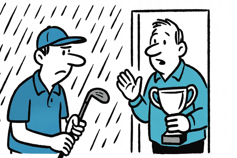 Golftrophy verschoben: Starkregenwarnung bringt Termin auf den 16. November