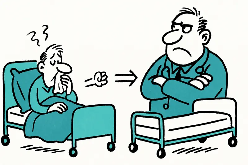 Hospital staff arranging extra beds in a Mallorca ward amid rising influenza cases