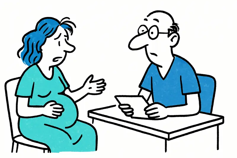 Eingangsbereich des Hospital de Manacor mit Krankenhaus-Schild am Gebäude.