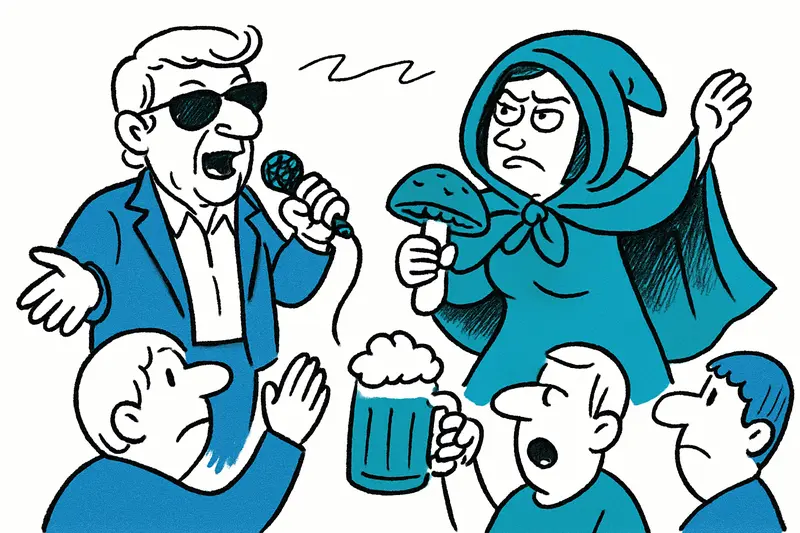 Heino und Claudia Obert liefern die schrägste Bierkönig-Premiere des Jahres