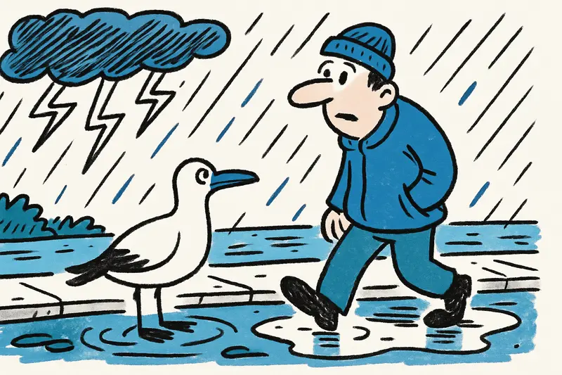 Herbstanfang auf Mallorca: Gewitter, Regen und spürbarer Temperatursturz