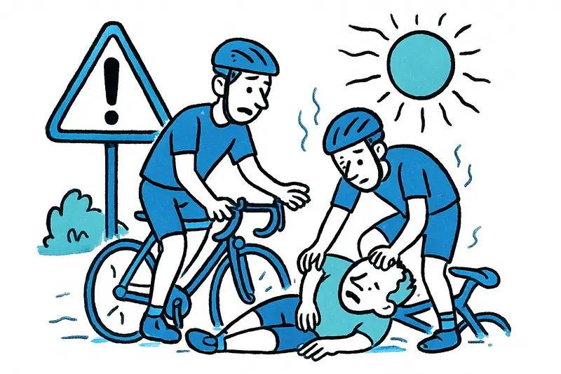 Hitzeopfer bei Radtour in Sóller: Warnzeichen und Lösungen