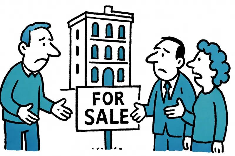 Facade of the former Hotel Perú at Plaça Major in Palma, a four-storey early 1900s building with rooftop terrace.