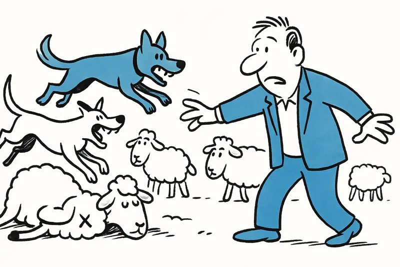 Hundebiss auf Schafherde bei Felanitx: Was jetzt passieren muss