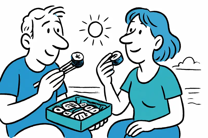 Janina Bento Boxen in Puerto Portals – Sushi to go fürs Meer und die Finca