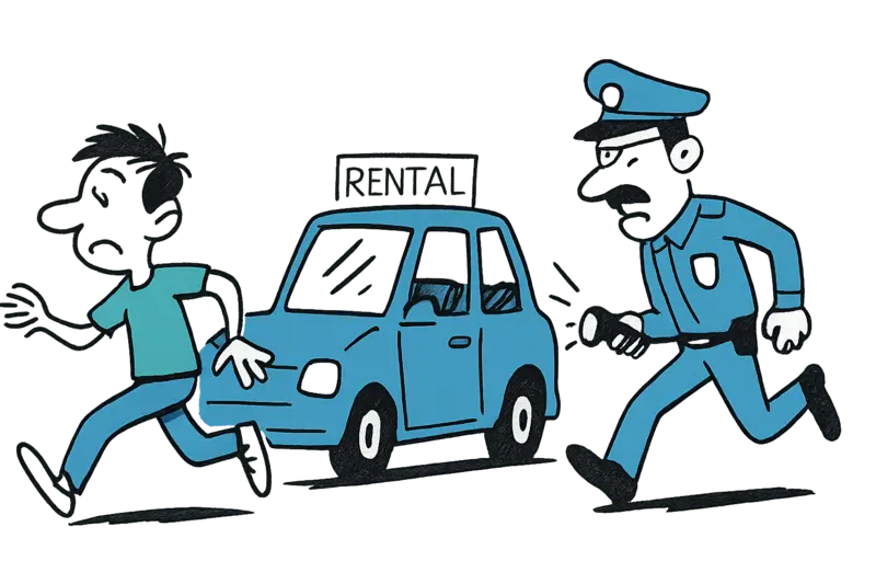 Cómo un adolescente sin licencia robó un coche de alquiler — y qué significa para El Arenal
