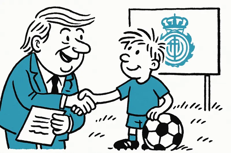 Junger Fußballer namens Donald Trump wechselt in den Nachwuchs von Real Mallorca